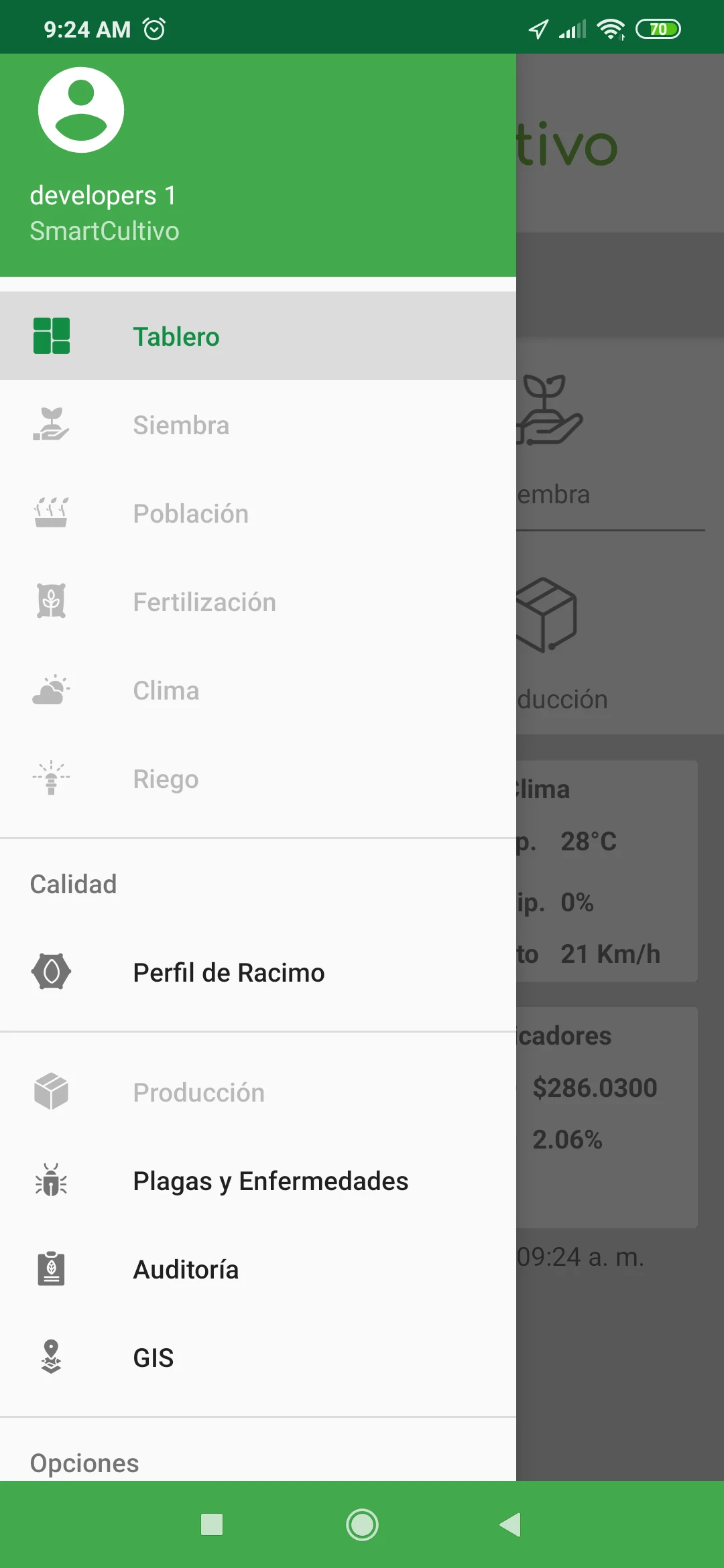 SmartCultivo screenshot