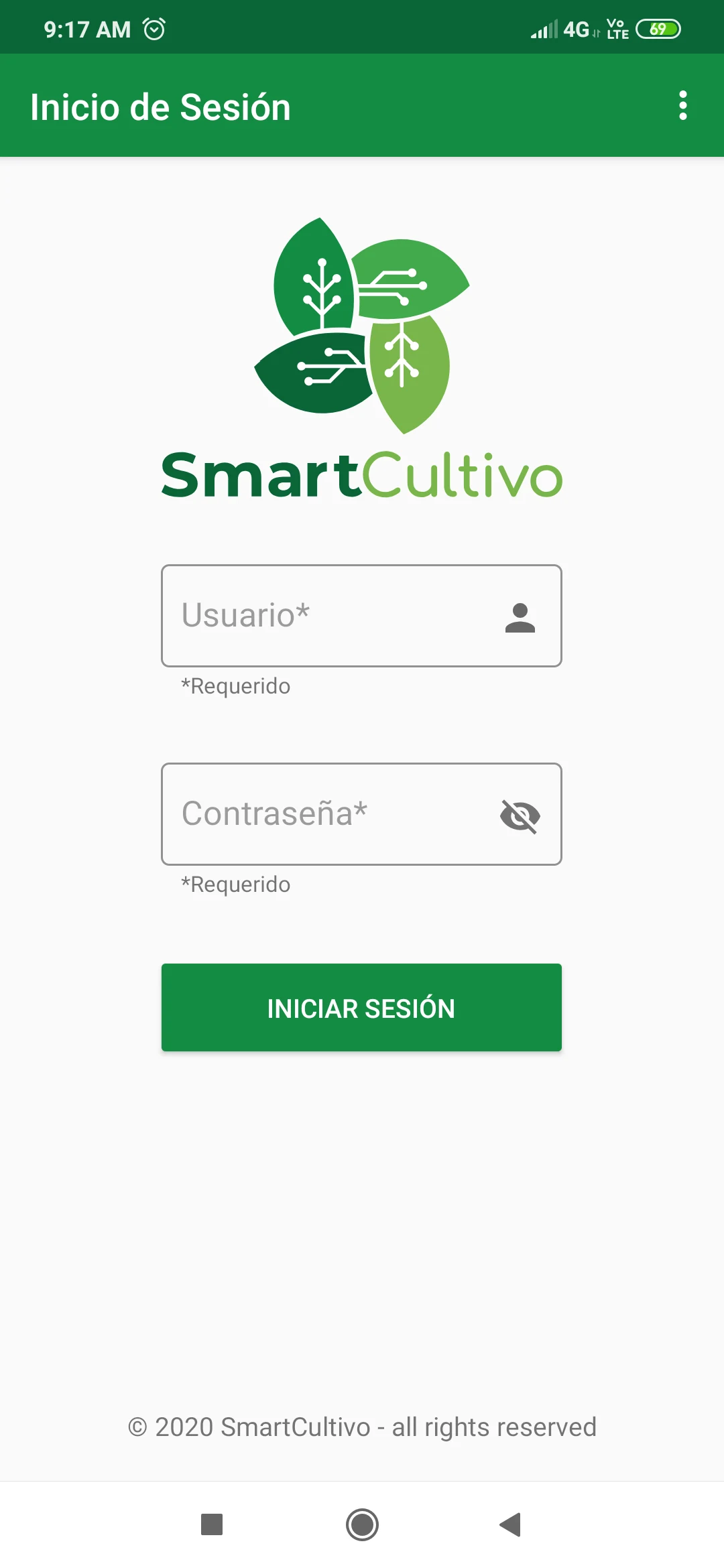SmartCultivo screenshot